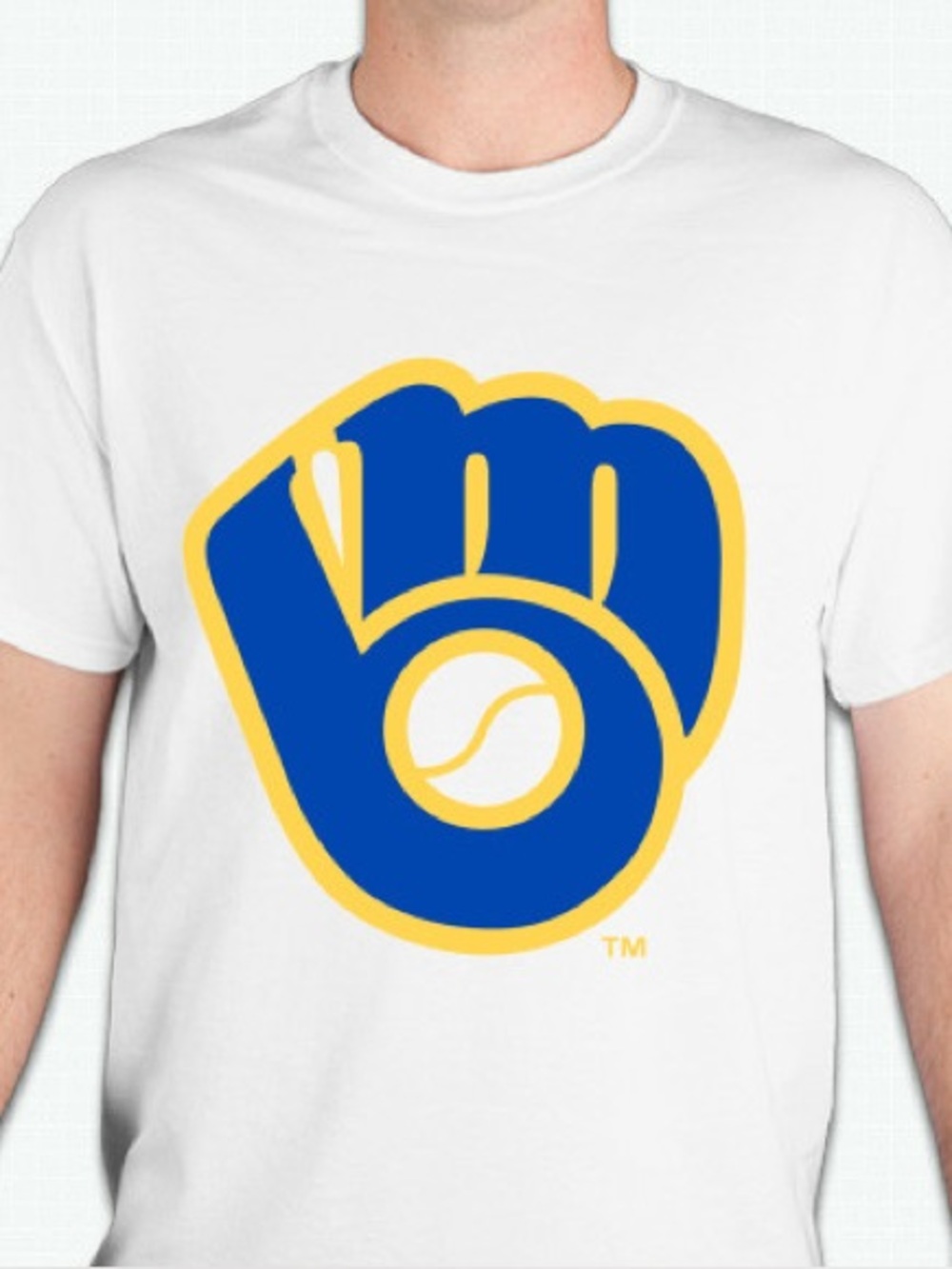 Milwaukee Brewers    retro logo tshirt shirt Unisex 100 percent cotton brand ne